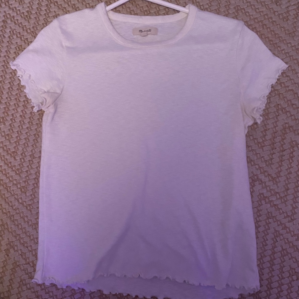 Madewell White Tee